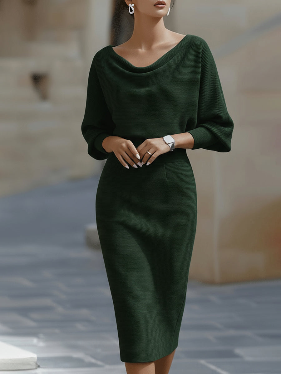 Damen Herbst Midikleid für Hochzeitsgäste (4)