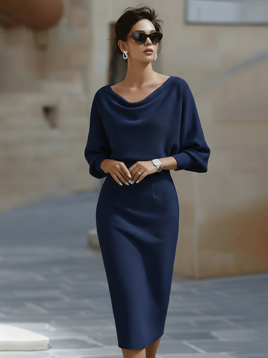 Damen Herbst Midikleid für Hochzeitsgäste (5)