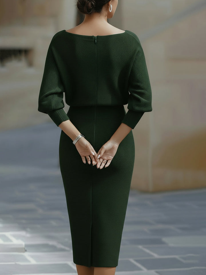 Damen Herbst Midikleid für Hochzeitsgäste (8)