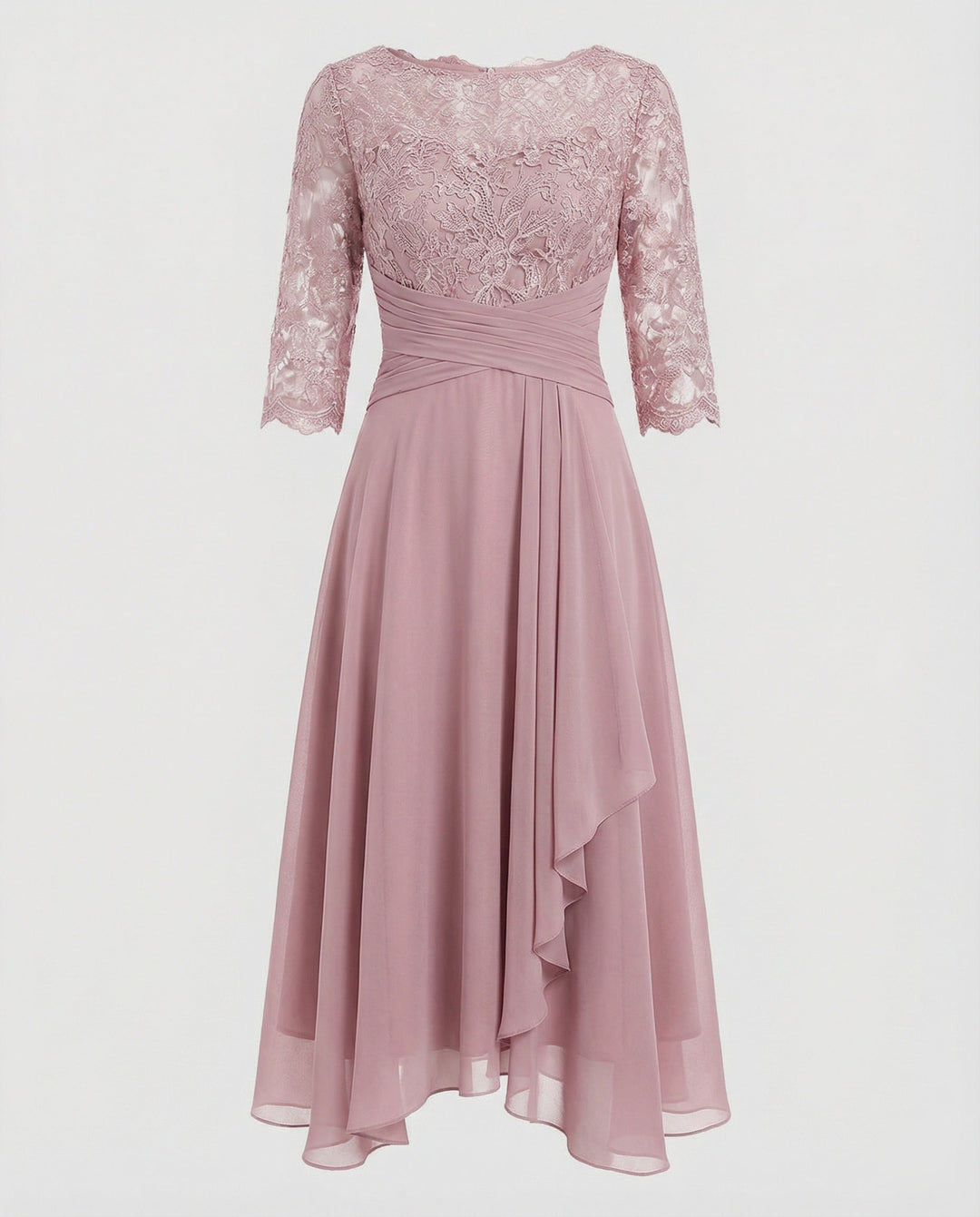 Damen Herbstkleid für Hochzeitsgäste (8)