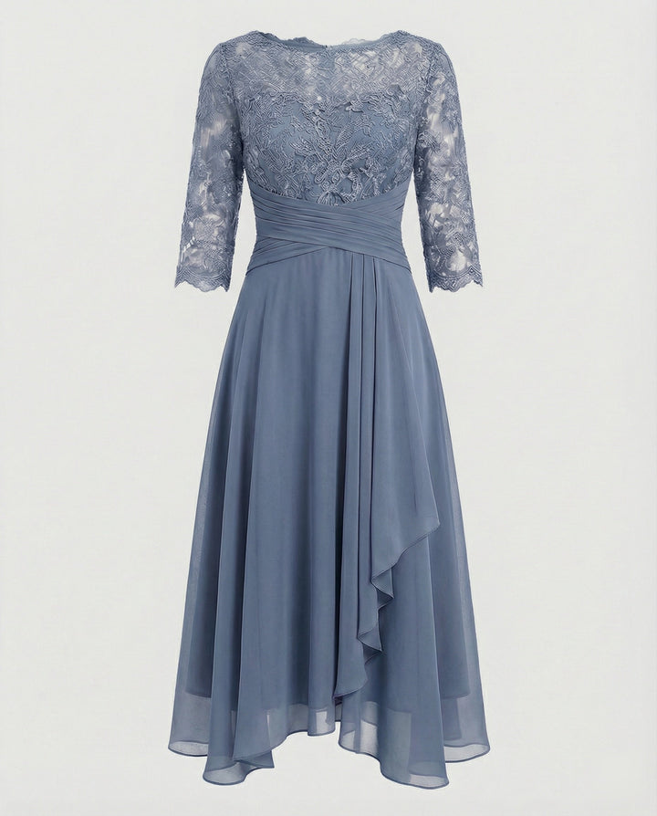 Damen Herbstkleid für Hochzeitsgäste (9)