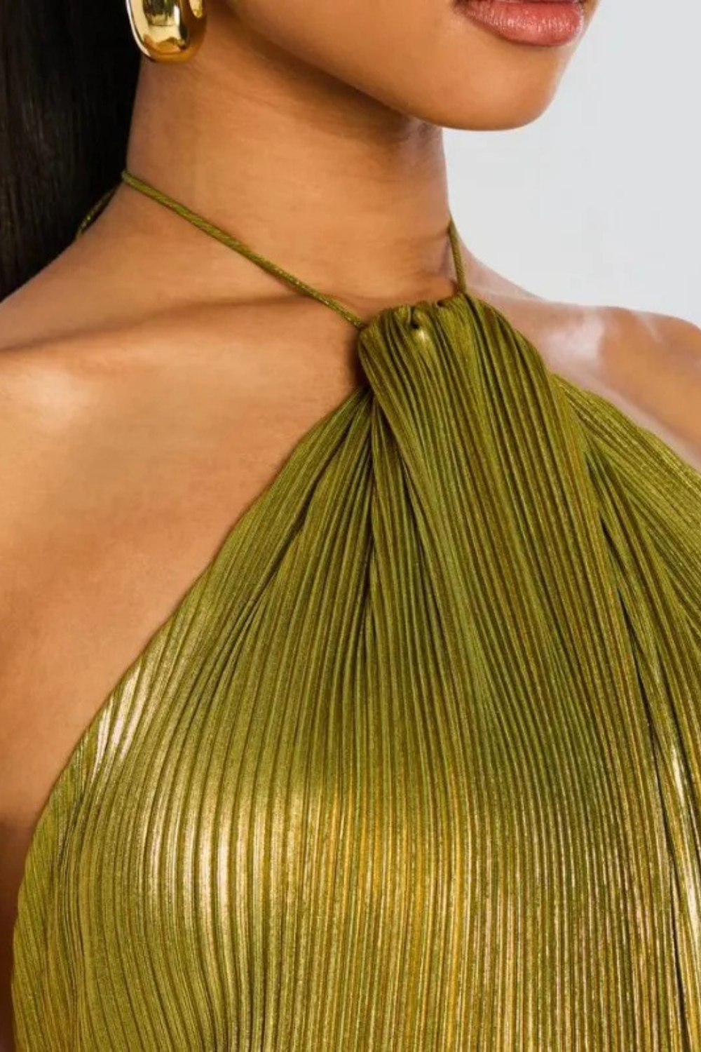 Damen Hochzeitsgast Kleid aus feinem Satin (2)