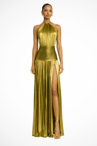Luisa | Damen Hochzeitsgast Kleid aus feinem Satin