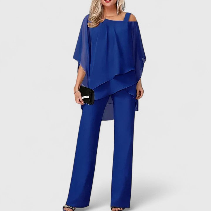 Damen Hosenanzug elegant für jeden Anlass in Sapphire Blue