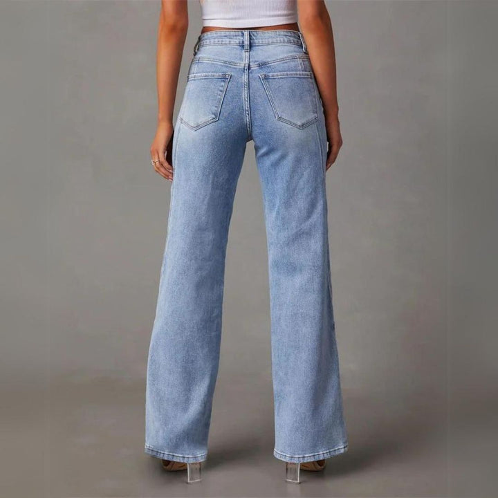 Damen Jeans Bootcut für lässige Eleganz (3)