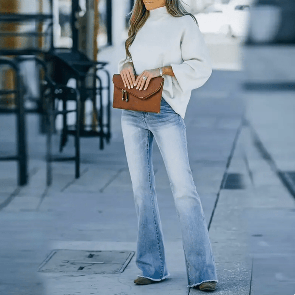 Damen Jeans im klassischen Hochbund-Schnitt (2)