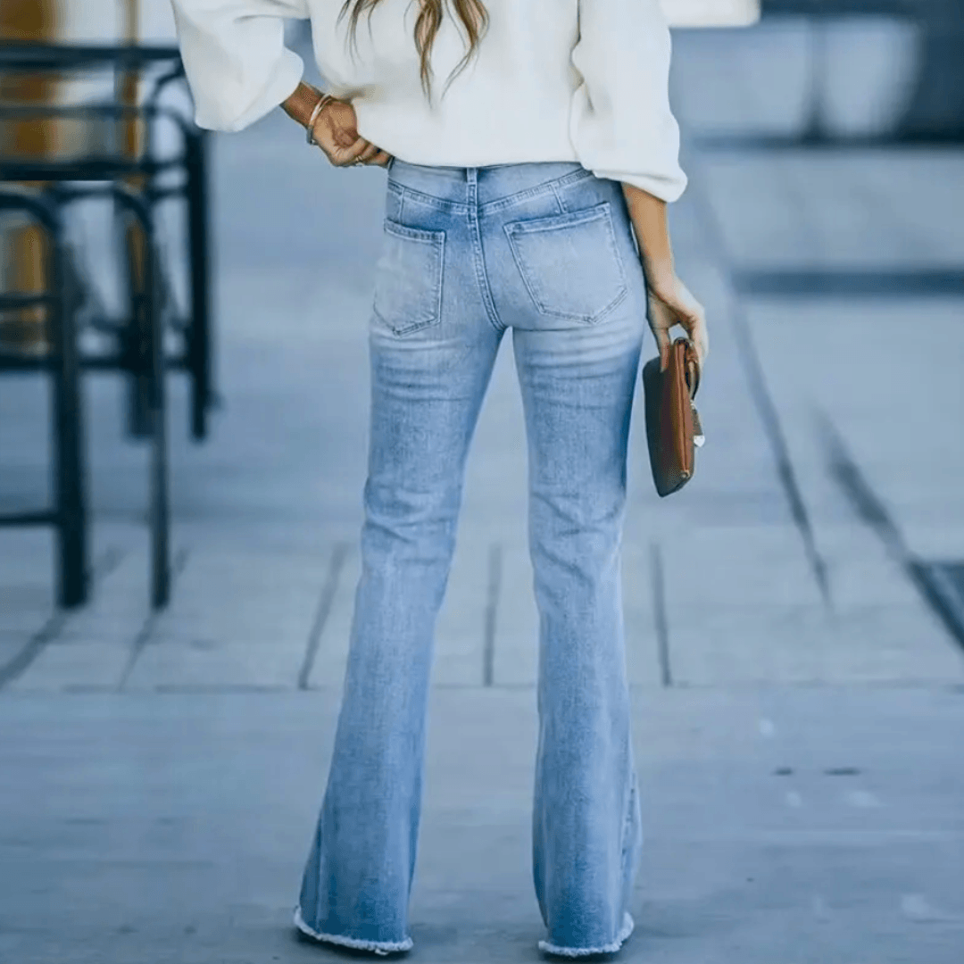 Damen Jeans im klassischen Hochbund-Schnitt (3)