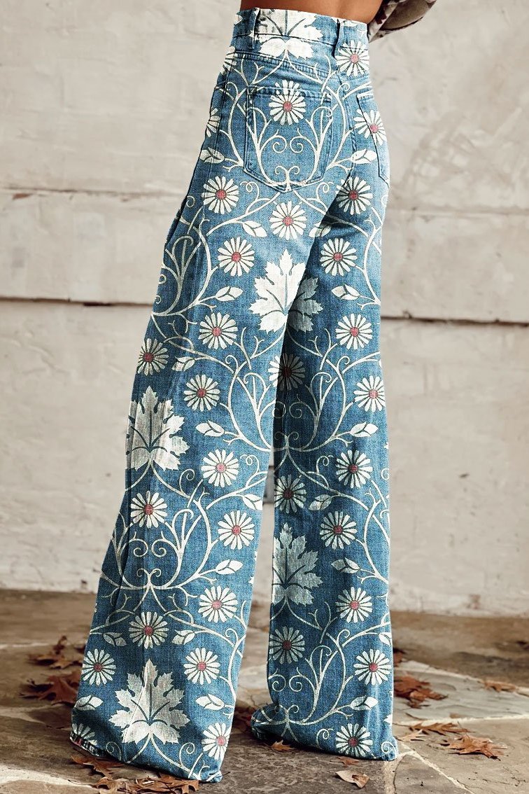 Damen Jeans im zeitlosen Boho-Vintage-Stil (2)