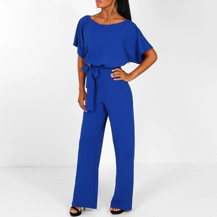 Damen Jumpsuit im Casual-Stil für den Sommer in Blau