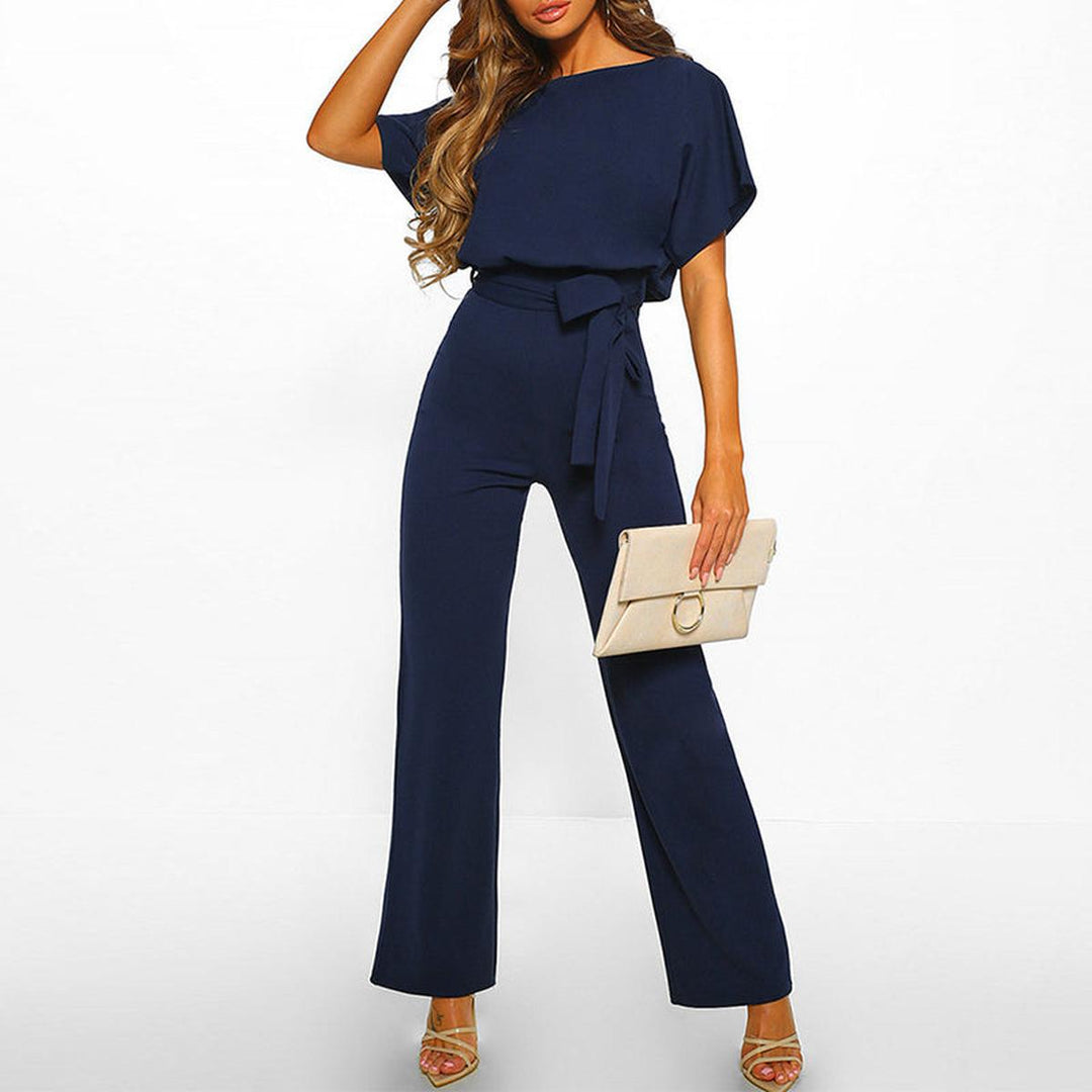 Damen Jumpsuit im Casual-Stil für den Sommer in Dunkelblau