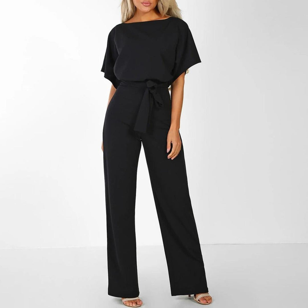 Damen Jumpsuit im Casual-Stil für den Sommer in Schwarz