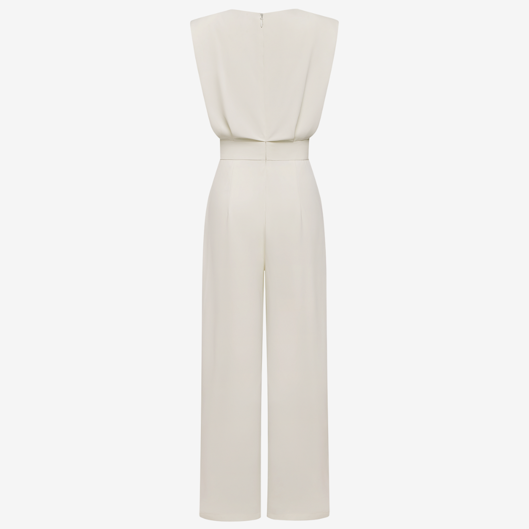 Damen Jumpsuit mit eleganter Taillierung für Alltag (5)
