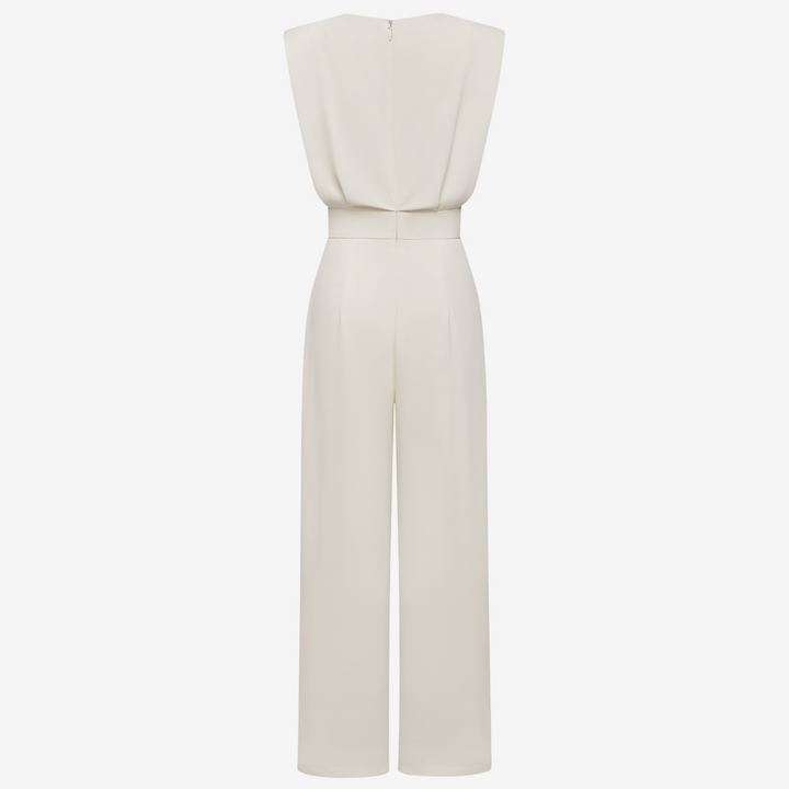 Damen Jumpsuit mit eleganter Taillierung für Alltag (5)