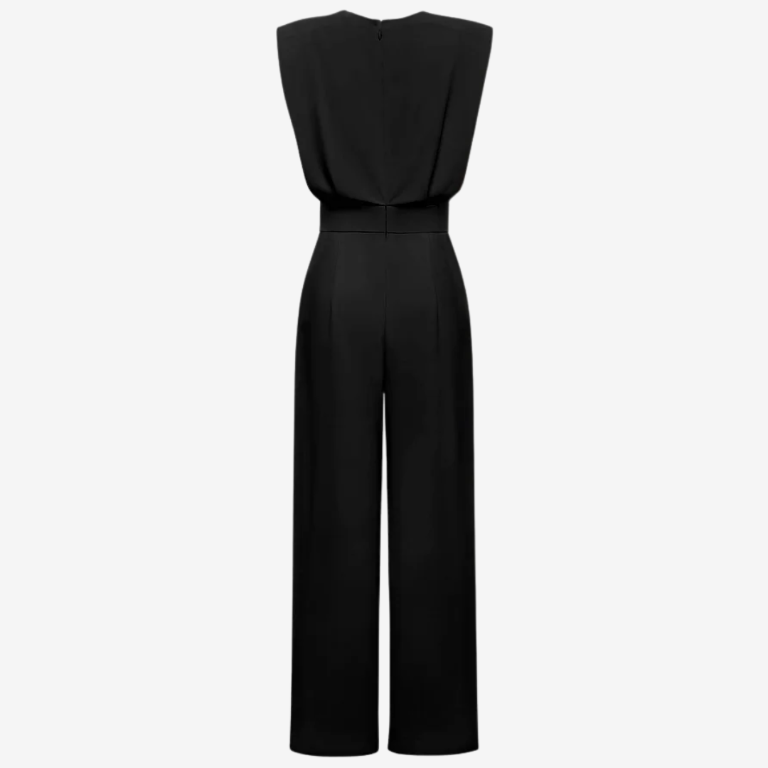Damen Jumpsuit mit eleganter Taillierung für Alltag (6)
