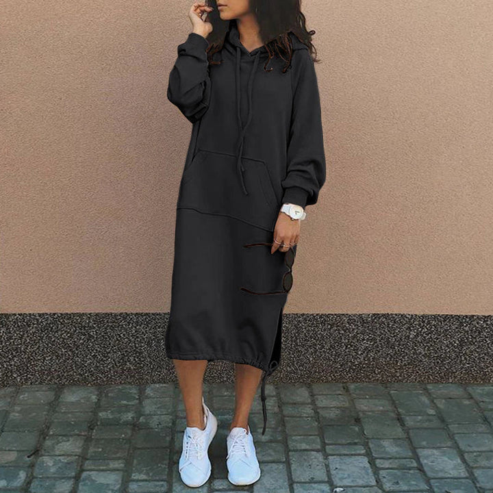 Damen Kapuzenpullover Oversized für Wärmekomfort (2)
