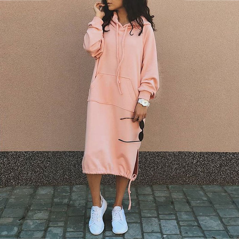 Damen Kapuzenpullover Oversized für Wärmekomfort (4)