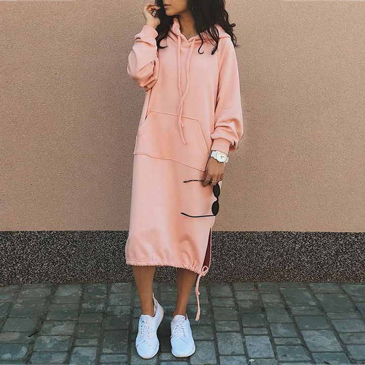 Damen Kapuzenpullover Oversized für Wärmekomfort (4)