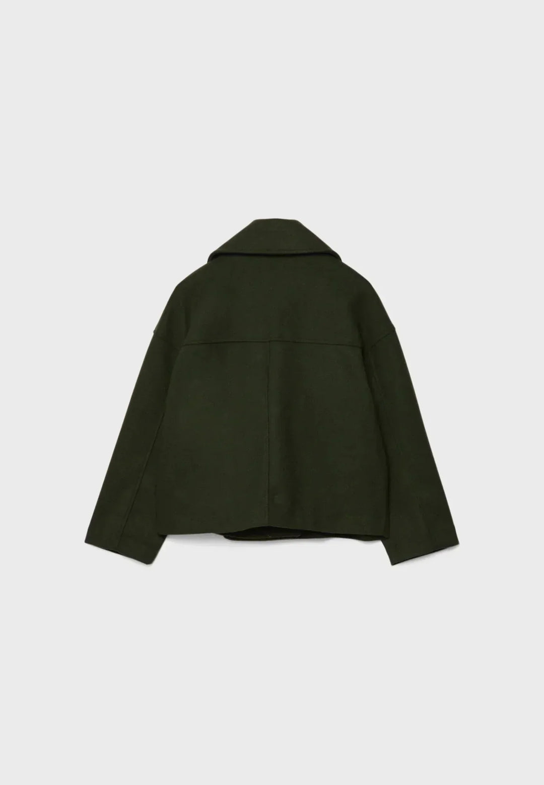 Damen Klassische Woll-Jacke mit Doppelreiher-Design (18)