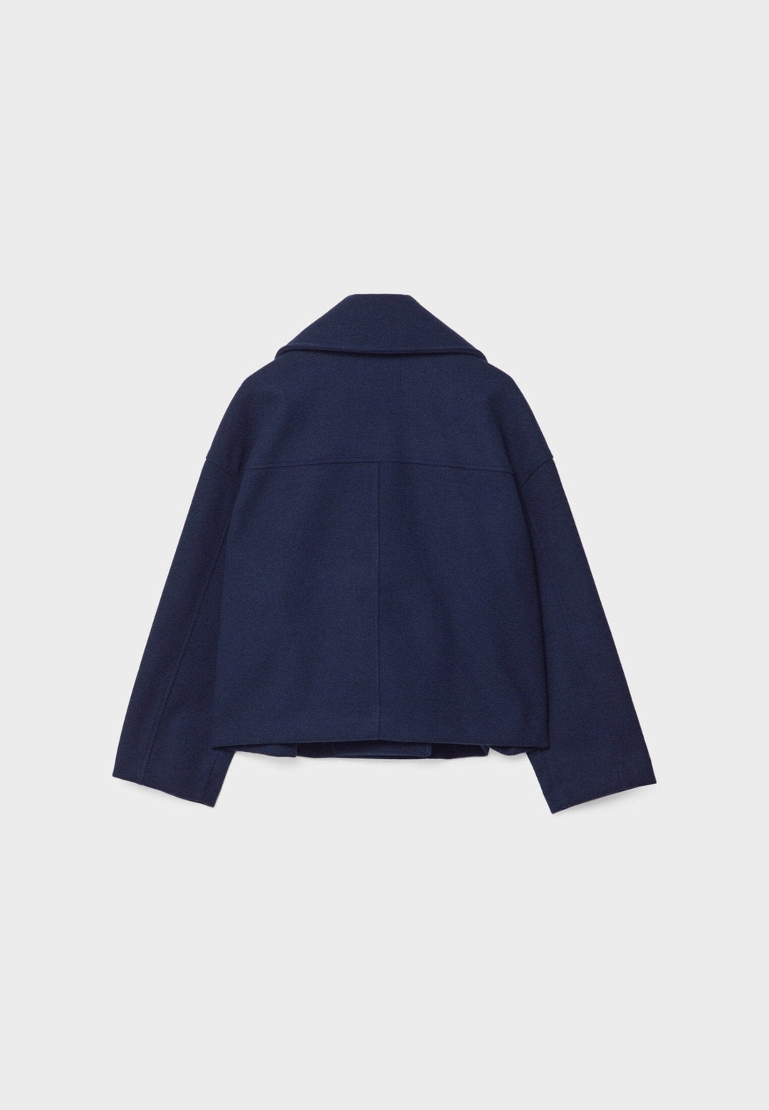 Damen Klassische Woll-Jacke mit Doppelreiher-Design (21)