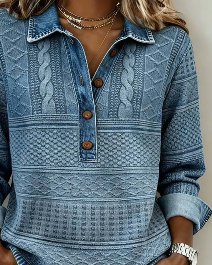 Damen Klassischer Kabelstrick Pullover für Herbst (3)