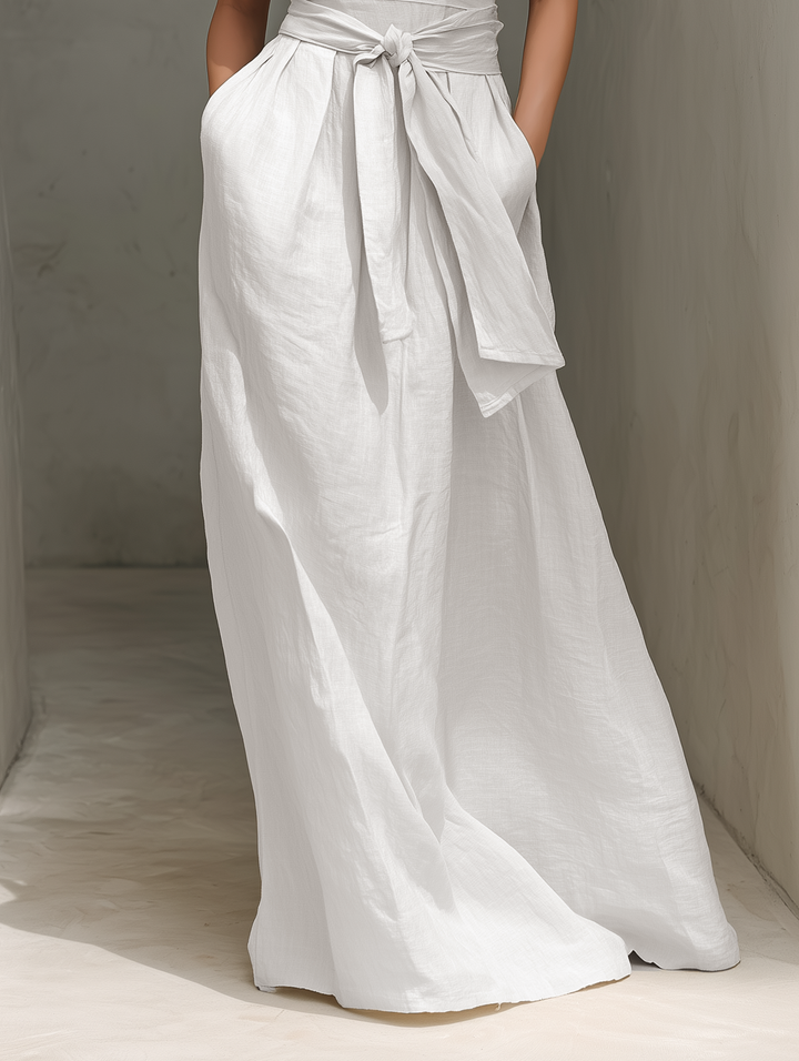 Damen Klassisches Hochzeitsgast Kleid in Maxilänge (4)