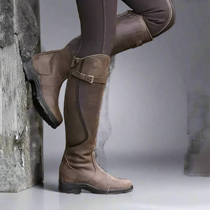 Damen Komfort-Reitstiefel für Herbst und Alltag (4)