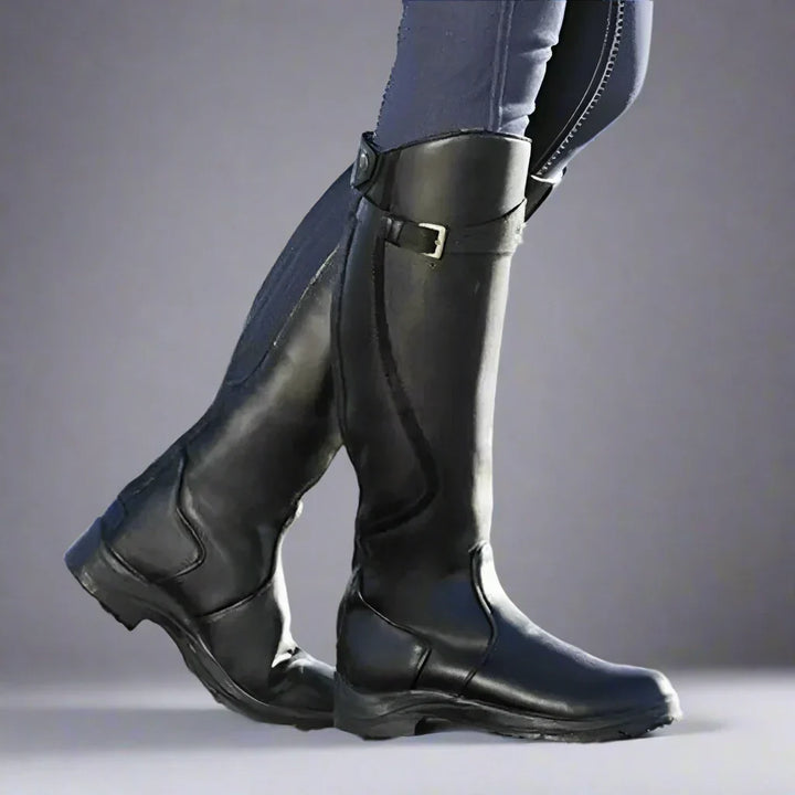 Damen Komfort-Reitstiefel für Herbst und Alltag (5)