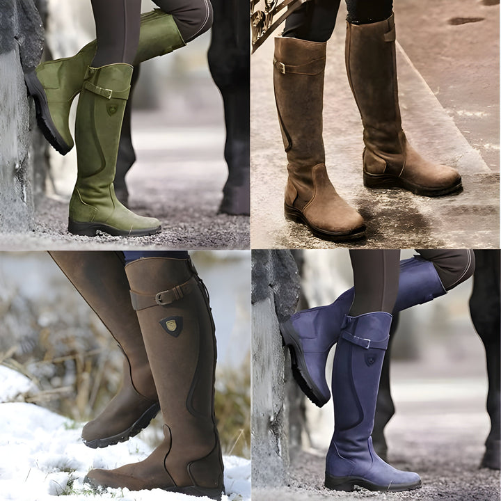 Damen Komfortable Lederstiefel für Alltag (2)