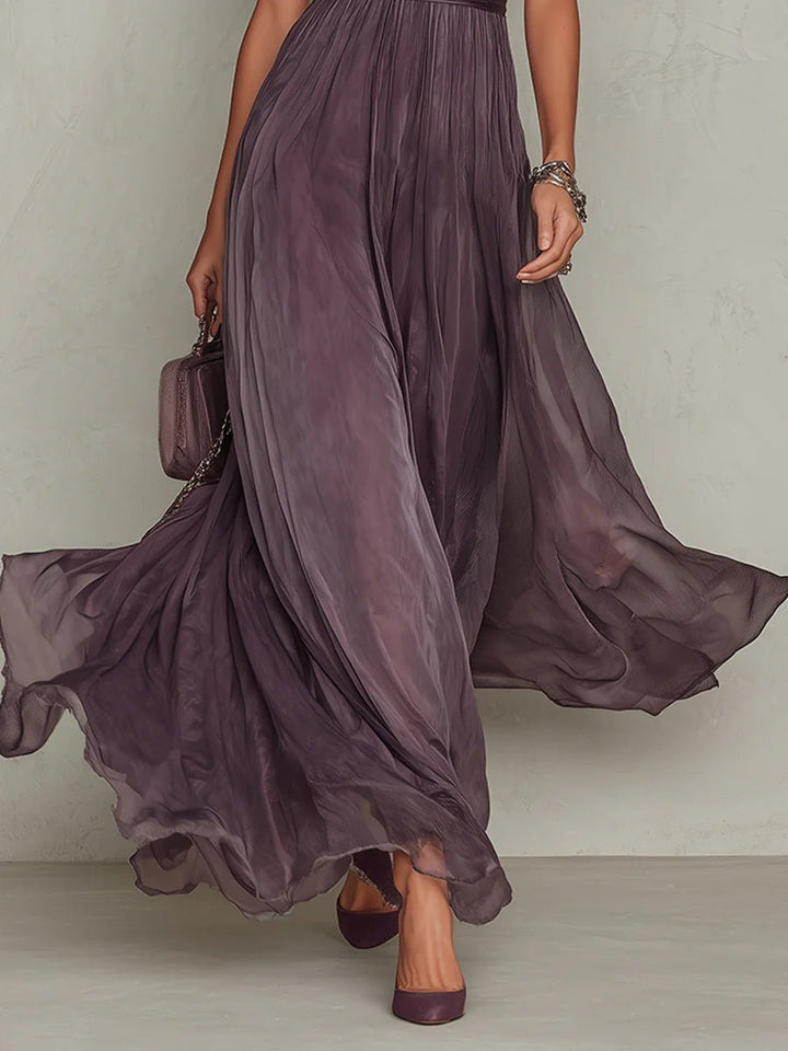 Seraphina Chiffon Strandkleid mit Keyhole-Ausschnitt foto 5