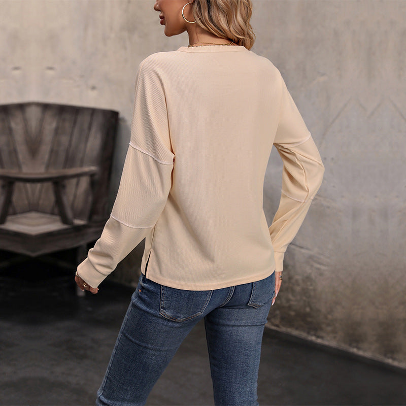 Damen Langarm Bluse für den Alltag (3)