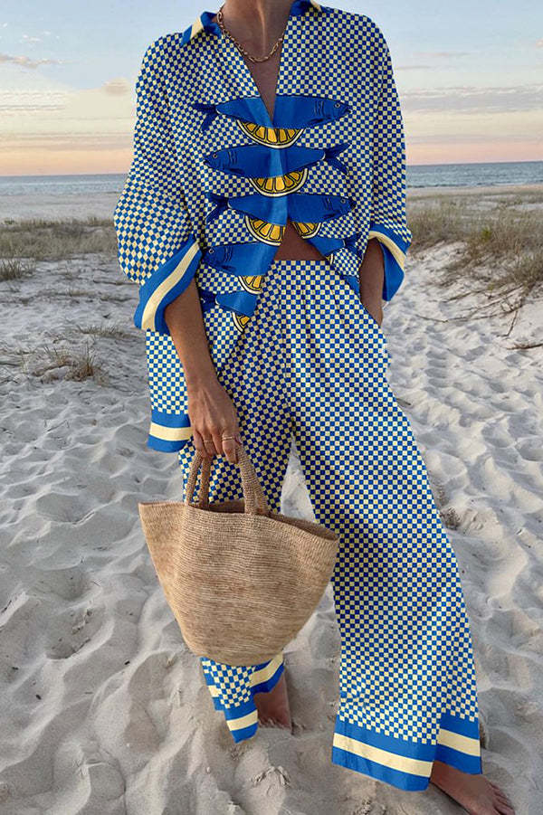 Damen Langarm Set für den Sommer