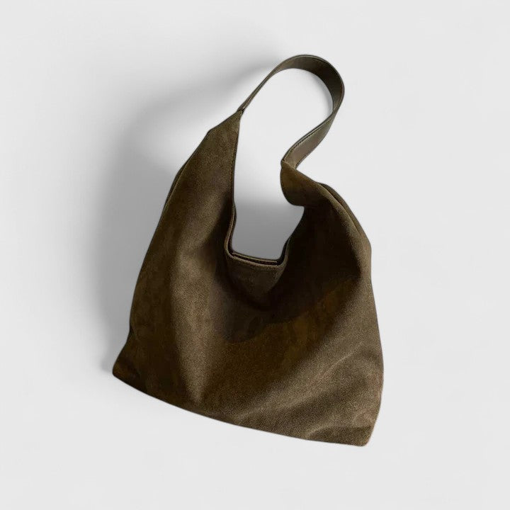 Damen Laptoptasche im minimalistischen Stil in Grün