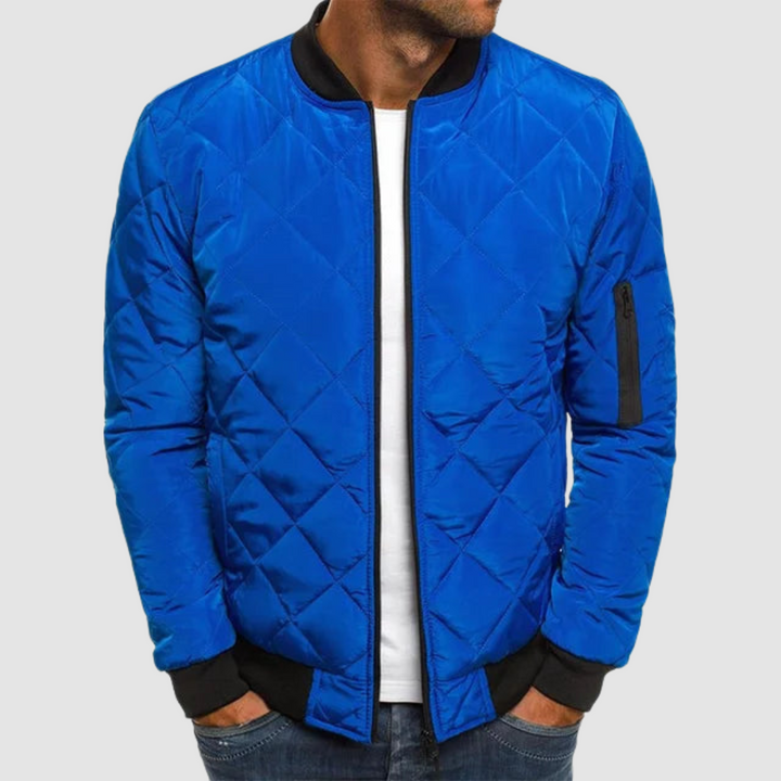 Damen Leichte Herbst-Jacke im Blazer-Stil in Blau