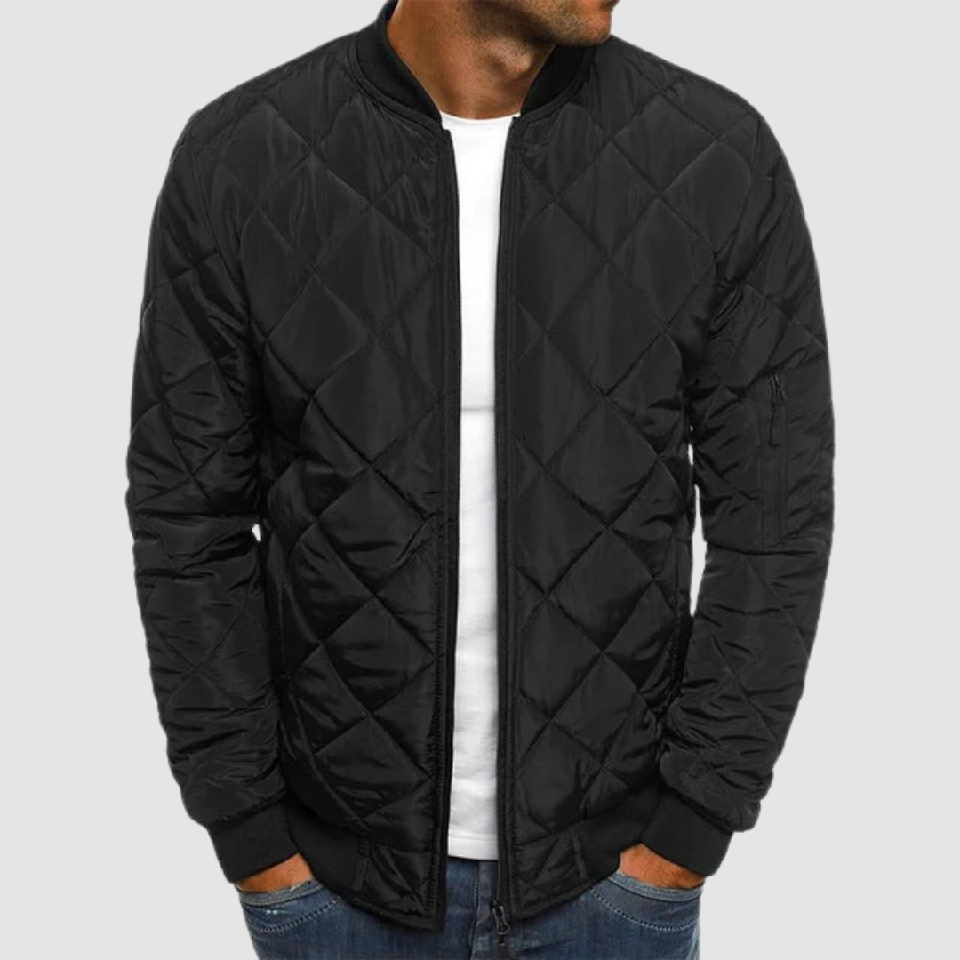 Damen Leichte Herbst-Jacke im Blazer-Stil in Schwarz