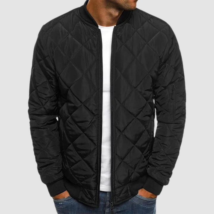 Damen Leichte Herbst-Jacke im Blazer-Stil in Schwarz