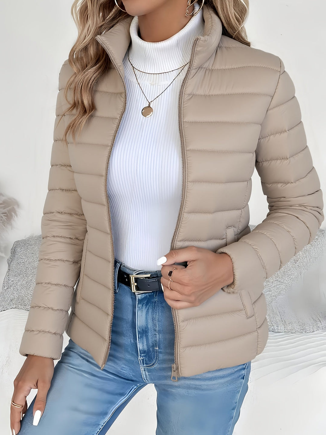 Damen Leichte Steppjacke (16)