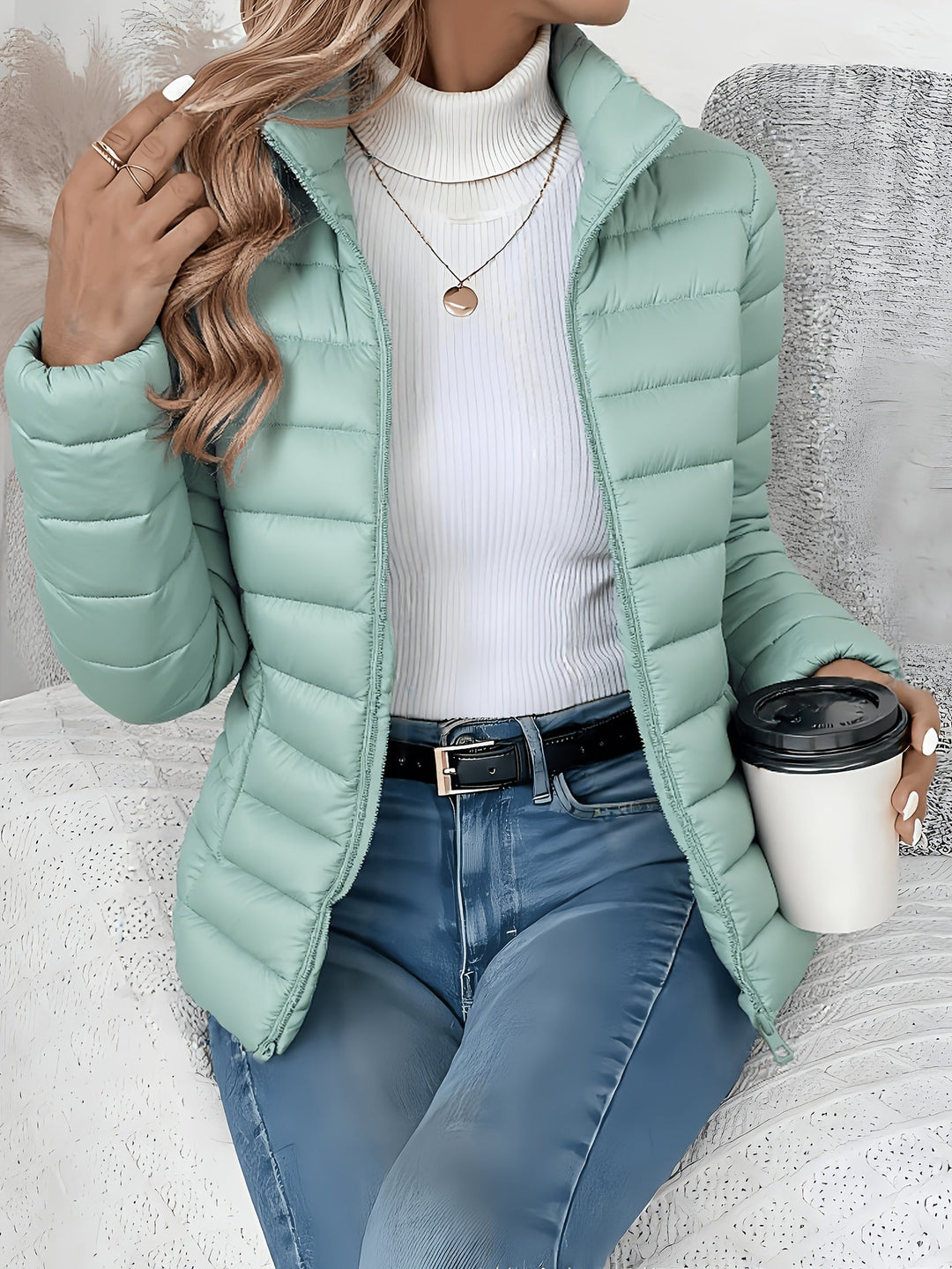 Damen Leichte Steppjacke (26)