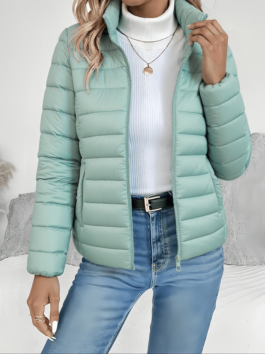 Damen Leichte Steppjacke (27)