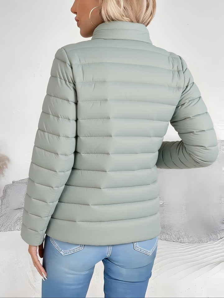 Damen Leichte Steppjacke in Schwarz