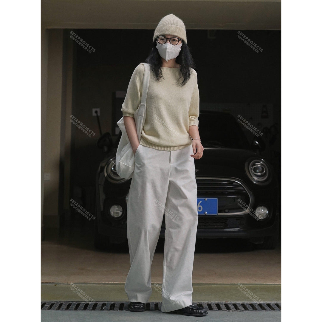 Damen leichte Strickjacke im Lagenlook (4)