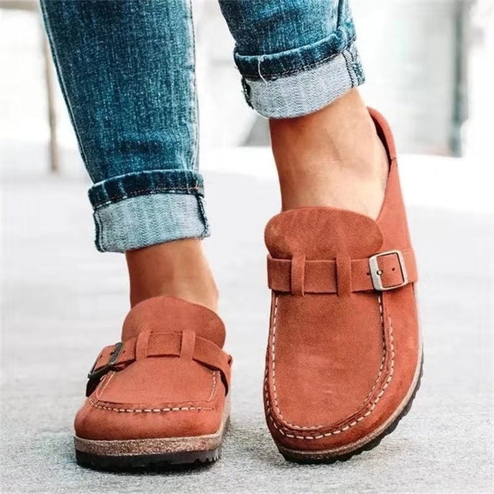 Damen Loafer elegant für den Frühling in Orange