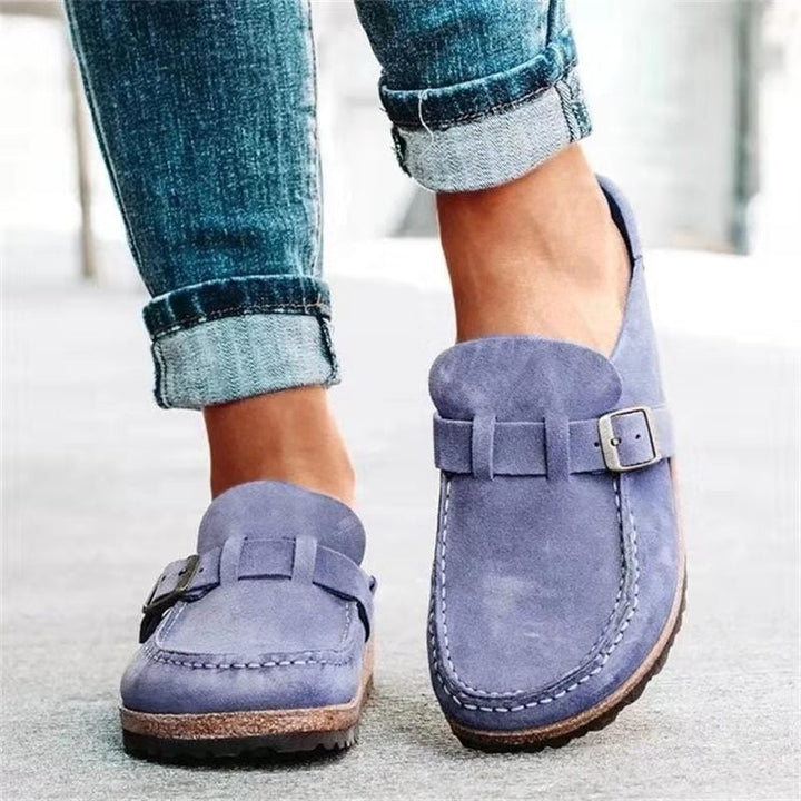 Damen Loafer klassisch für den Frühling in Lila