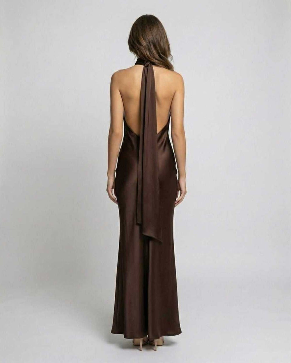 Damen Maxikleid im Herbst für Hochzeitsgäste (2)