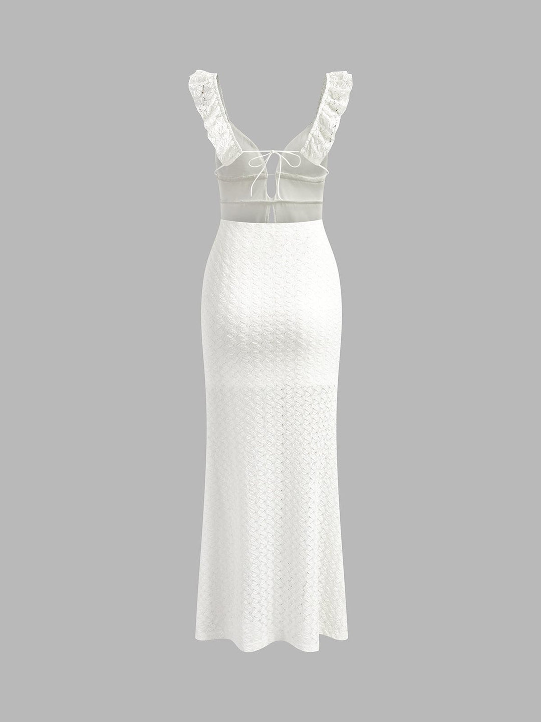 Damen Maxikleid im Meerjungfrauenschnitt für Hochzeitsgäste (5)