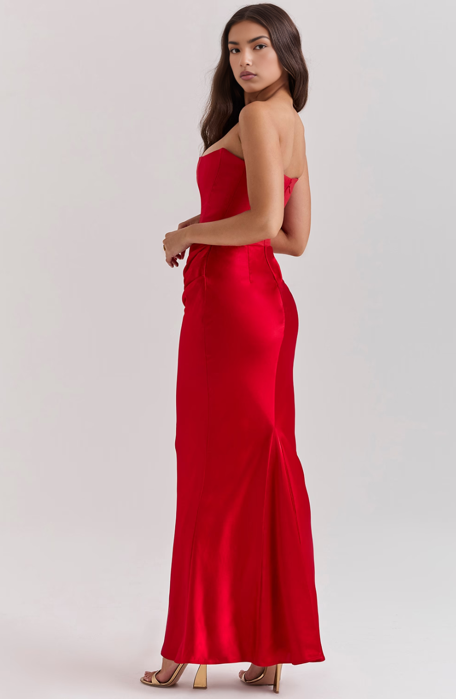Damen Midi-Cocktailkleid Retro für besondere Anlässe (9)