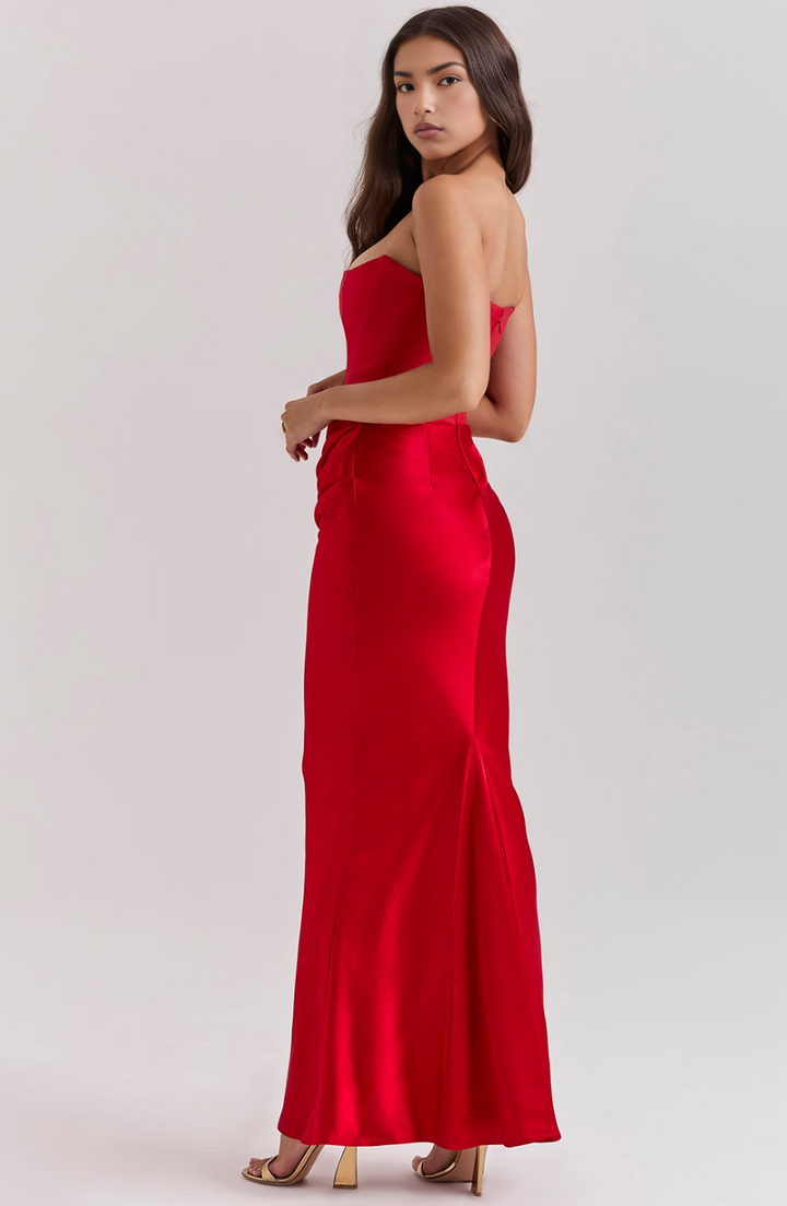 Damen Midi-Cocktailkleid Retro für besondere Anlässe (9)
