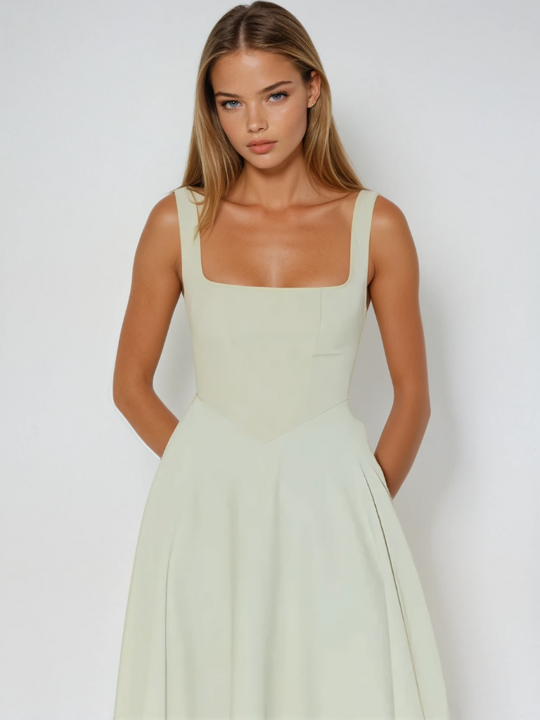 Damen Midikleid für festliche Anlässe (2)