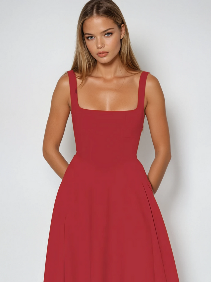 Damen Midikleid für festliche Anlässe (20)