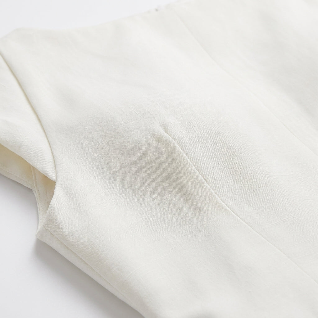 Damen Midikleid im klassischen Stil mit Puffärmeln für formale Hochzeitsgäste (4)