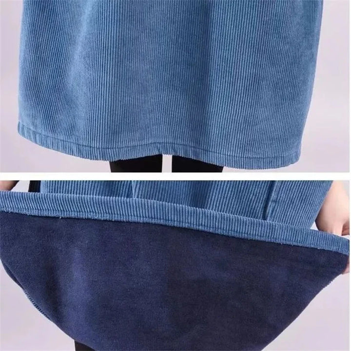 Damen Midikleid im Strick für festliche Anlässe (5)
